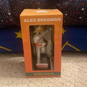 NWT Houston Astros Breggy Bomb bobblehead in box. Never opened. 2022.